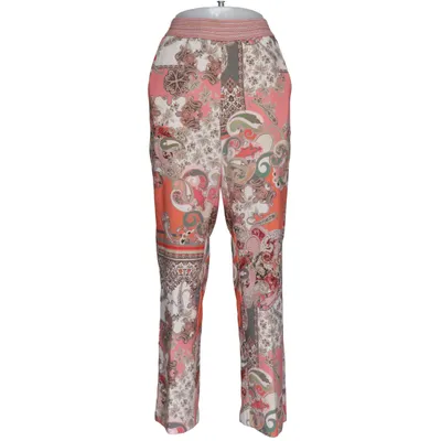 Pantalon patte d'éléphant (Rose, Vert, Multicolore) de Gustav Élasthane, Polyester