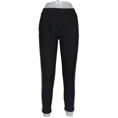 Pants (Black, White) from Tally Weijl Elastane, Polyamide, Viscose