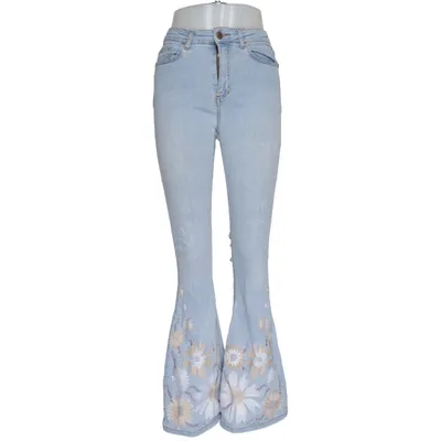 Jean (Eva Denim Extra Flare Embro Trousers) de Fabienne Chapot Coton, Élasthane