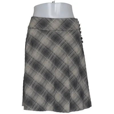 Skirt (Black, Beige) from Lindex Cotton, Polyester