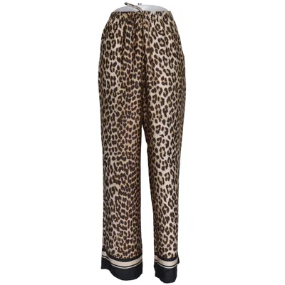 Palazzo pants (Beige, Multicolored) from H&M Polyester