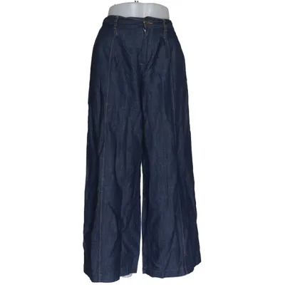 Spijkerbroek (Blauw) van Zara Katoen, Linnen
