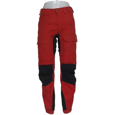 Outdoor pants (Red, Black) from Lundhags Elastane, Organic cotton, Polyamide, Polyester