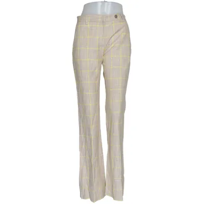 Pantalon de costume (Beige, Jaune) de Baum Und Pferdgarten Coton, Élasthane, Polyester, Viscose