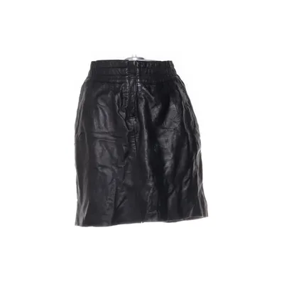 Läderkjol (Svart) från Saint Tropez Polyester, Skinn
