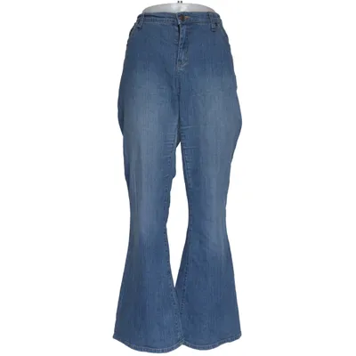 Jeans (Blå) från John Baner Bomull, Elastan