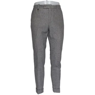Suit pants (Gray) from Incotex Wool
