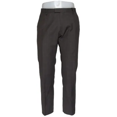 Kostuumbroek (Slim fit) van Riley Polyester, Wol