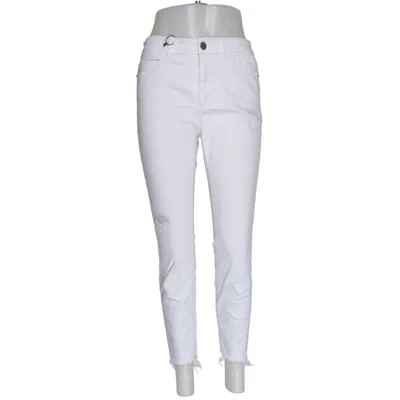 Jean (Blanc) de Marc Cain Coton, Élasthane