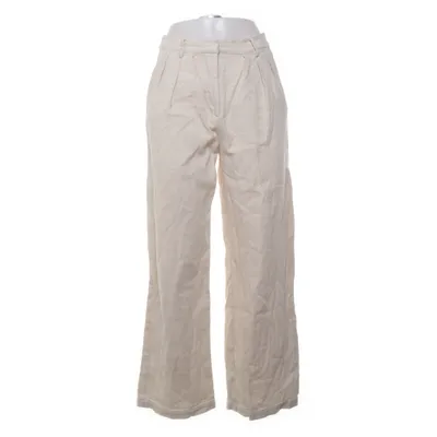 Palazzo broek (Beige) van Selected Femme Katoen, Linnen