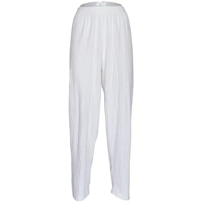 Byxor (Vit) från Jennifer Collection Bomull, Polyester