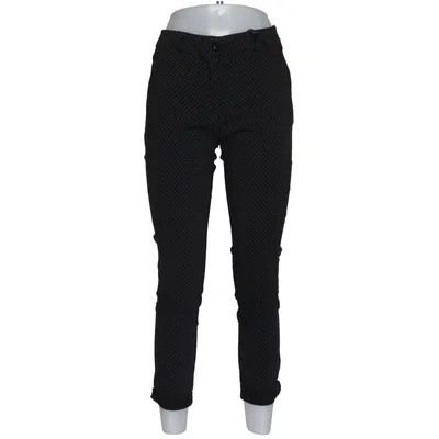 Chinos (Black, White) from Fashion Style Elastane, Polyamide, Viscose