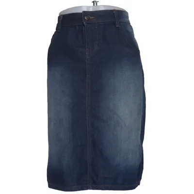 Jupe en jean (Bleu) de Women Coton, Élasthane, Polyester