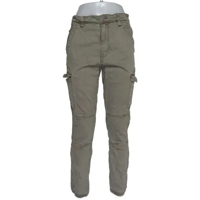 Cargo broek (Groen) van L.O.G.G by H&M Katoen, Lyocell, Elastaan