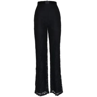 Pants (Black) from Ida Sjöstedt Acetate, Polyester