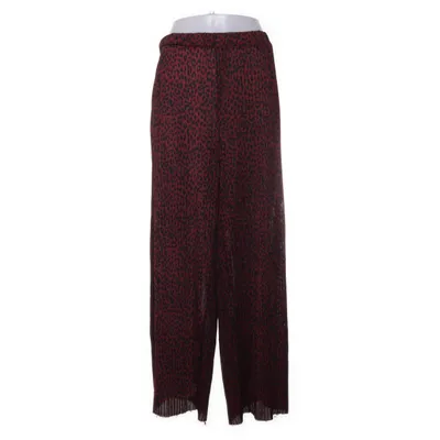 Palazzo broek (Rood, Zwart) van MyWear Woman Elastaan, Polyester