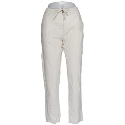Broek (Beige) van Lindbergh White Katoen, Linnen