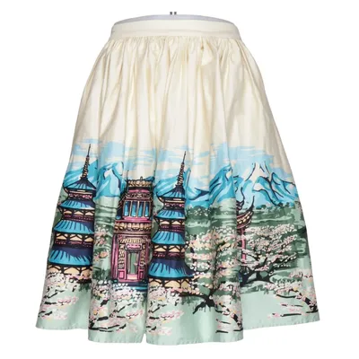 Kjol (Flerfärgad) från Collectif Vintage