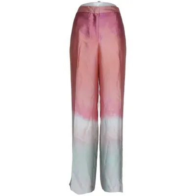 Palazzobukser (Pink, Grøn, Flerfarvet) fra Zara Polyester