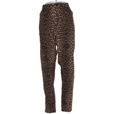Spijkerbroek (Bruin, Zwart) van Zizzi Katoen, Elastaan, Polyester