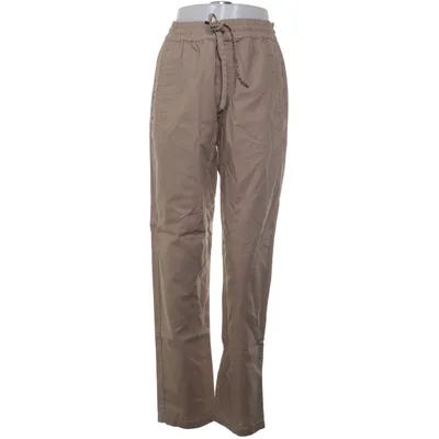 Pants (Beige) from Monia Cotton, Linen