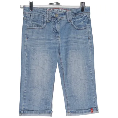 Denim shorts (Blauw) van EDC by ESPRIT Katoen, Elastaan
