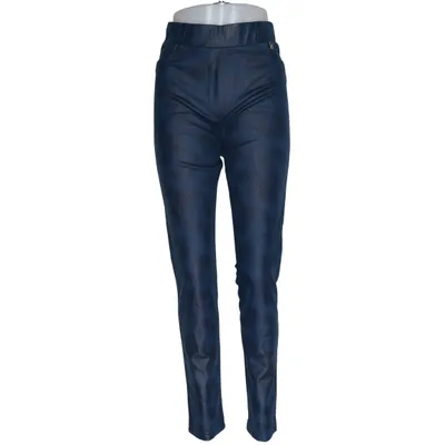 Pantalon (Bleu) de Monaco Blue Élasthane, Polyester