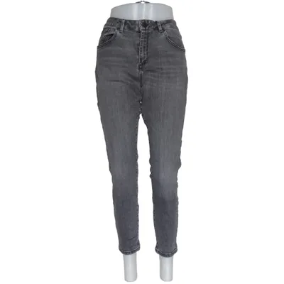 Jeans (Grå) från Never Denim Elastan, Ekologisk bomull, Återvunnen bomull, Återvunnen polyester