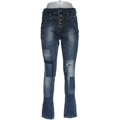 Jeans (Blue) from Fishbone Cotton, Elastane
