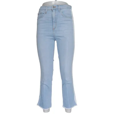 Jeans (Blå, Hvid) fra Veronica Beard Bomuld, Elastan