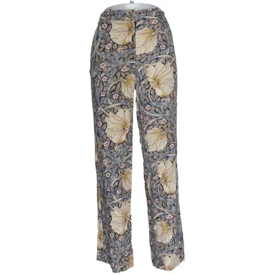 Palazzobukser (Blå, Beige, Flerfarvet) fra Morris & Co x H&M Lyocell, Polyester, Viscose
