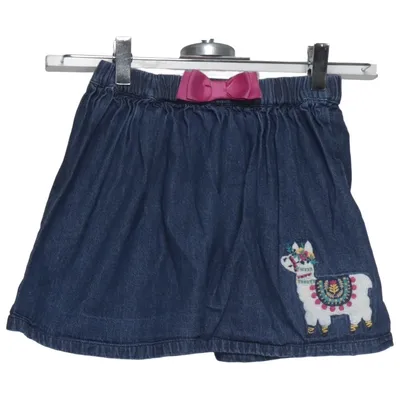 Denim skirt (Blue) from Shrinking Violet