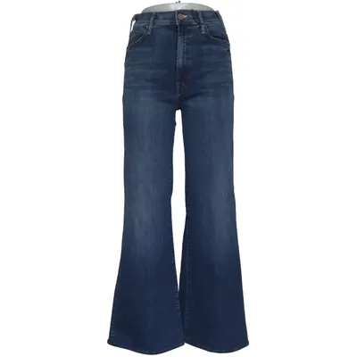 Jeans (Blå) från Mother Elastan, Ekologisk bomull, Återvunnen polyester
