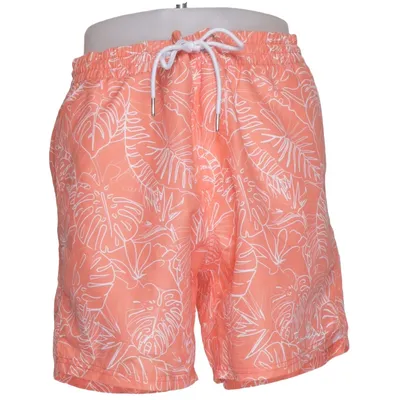 Badshorts (Orange, Vit) från Bondelid Polyester