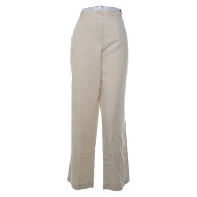 Chinos (Beige) fra Prêt à Porter Bomuld, Linned, Uld