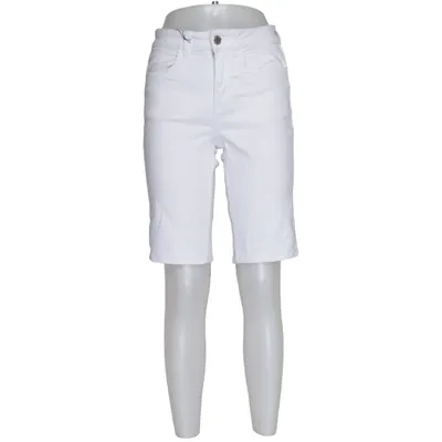 Denim shorts (White) from Women's Collection by Tchibo Cotton, Polyester