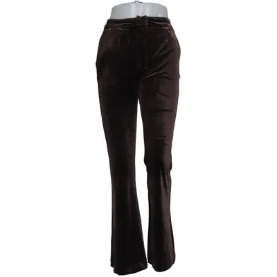 Corduroy broek (Bruin) van Reserved Elastaan, Polyester