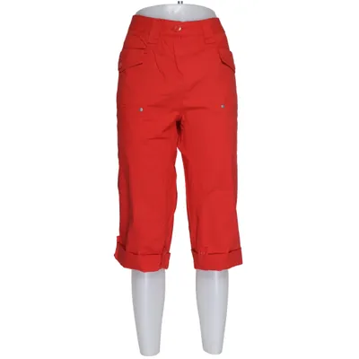 Driekwart broek (Rood) van Sheego Casual Katoen, Elastaan