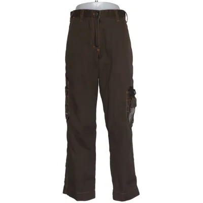 Pantalon de travail (Marron) de Abeko Coton, Polyester