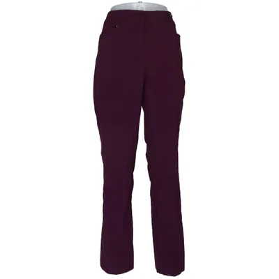 Pants (Purple) from JM Collection Elastane, Polyamide, Viscose
