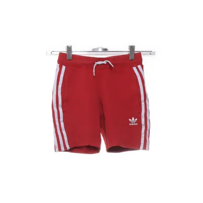 Mjukisshorts (Röd, Vit) från Adidas Bomull, Polyester