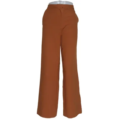 Palazzo broek (Bruin) van Another Label Elastaan, Polyester, Viscose