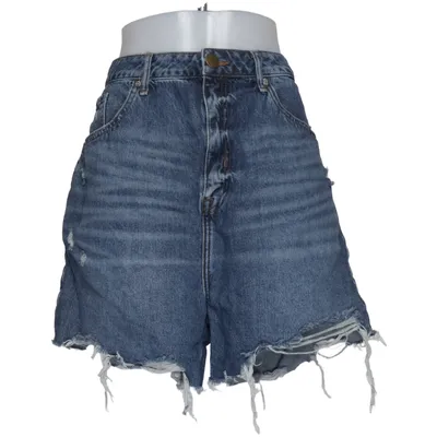 Denim shorts (Blue) from River Island Plus Cotton