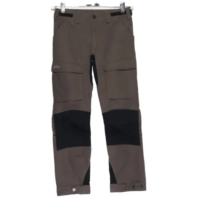 Friluftsbyxor (Grå, Svart) från Lundhags Elastan, Ekologisk bomull, Polyamid, Polyester