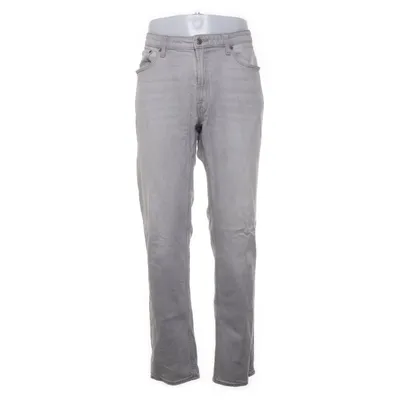 Jeans (Grå) från Dressmann Bomull, Elastan