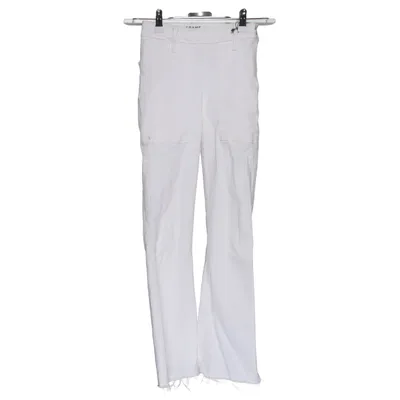 Jean (Blanc) de Frame Denim Coton, Élasthane, Polyester