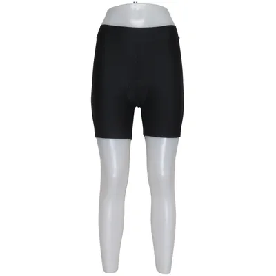 Cycling shorts (Black) from BTWIN Elastane, Polyester, Polyurethane