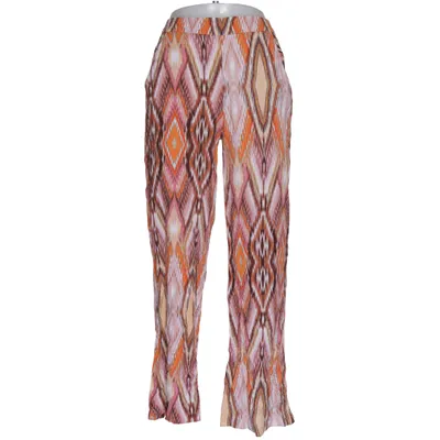 Palazzo broek (Oranje, Roze, Bruin) van Emily van den Bergh Viscose