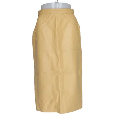 Leather skirt (Beige) from Engströms Leather