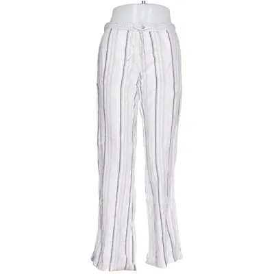Pantalon patte d'éléphant (Blanc, Beige, Gris) de Kaffe Coton, Lin